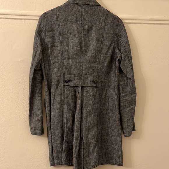 NWOT SZ M Cino Linen Jacket - Picture 5 of 11